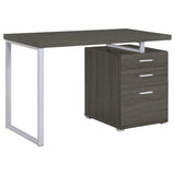 Brennan 47-inch 3-drawer Office Computer Desk Weathered Grey | Grey | Weathered Grey | 800520