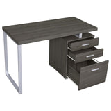 Brennan 47-inch 3-drawer Office Computer Desk Weathered Grey | Grey | Weathered Grey | 800520