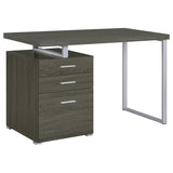 Brennan 47-inch 3-drawer Office Computer Desk Weathered Grey | Grey | Weathered Grey | 800520