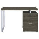Brennan 47-inch 3-drawer Office Computer Desk Weathered Grey | Grey | Weathered Grey | 800520