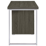 Brennan 47-inch 3-drawer Office Computer Desk Weathered Grey | Grey | Weathered Grey | 800520