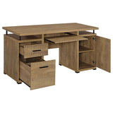 Tracy 55-inch 2-drawer Office Computer Desk Mango | Brown | Mango | 800788