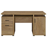 Tracy 55-inch 2-drawer Office Computer Desk Mango | Brown | Mango | 800788