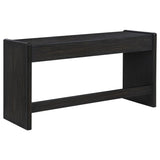 Leandro 2-drawer Home Office Writing Desk Burnished Black | Black | Burnished Black | 800790
