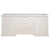 Altidore 68-inch 7-drawer Executive Home Office Desk Distressed White | Full | White | Distressed White | 800796