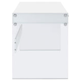 Dobrev 48-inch 2-drawer Writing Desk White High Gloss | King | White | White High Gloss | 800829