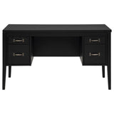 Graham 54-inch 4-drawer Double Pedestal Lift Top Computer Desk Black | Black | 800866
