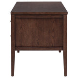 Graham 54-inch 4-drawer Double Pedestal Lift Top Computer Desk Chocolate | Brown | Walnut Brown | 800867