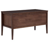 Graham 54-inch 4-drawer Double Pedestal Lift Top Computer Desk Chocolate | Brown | Walnut Brown | 800867