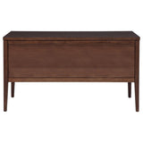 Graham 54-inch 4-drawer Double Pedestal Lift Top Computer Desk Chocolate | Brown | Walnut Brown | 800867