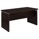 Skylar 83-inch L-Shaped Office Computer Desk Cappuccino | King | Brown | Cappuccino | 800891L