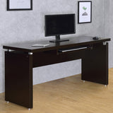 Skylar 55-inch Computer Desk with Keyboard Drawer Cappuccino | Brown | Cappuccino | 800891