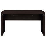 Skylar 55-inch Computer Desk with Keyboard Drawer Cappuccino | Brown | Cappuccino | 800891