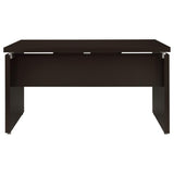 Skylar 55-inch Computer Desk with Keyboard Drawer Cappuccino | Brown | Cappuccino | 800891