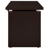 Skylar 55-inch Computer Desk with Keyboard Drawer Cappuccino | Brown | Cappuccino | 800891