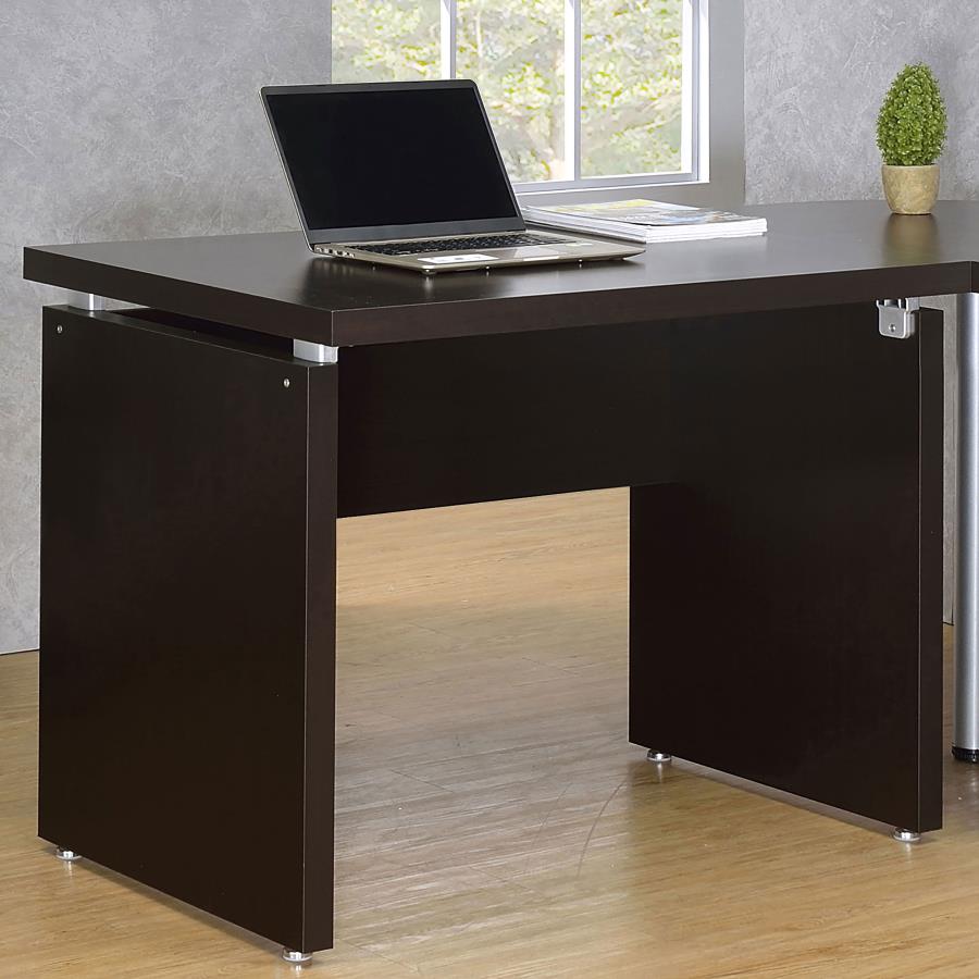 Skylar 39-inch Engineered Wood Writing Desk Cappuccino | Brown | Cappuccino | 800892