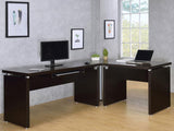 Skylar 39-inch Engineered Wood Writing Desk Cappuccino | Brown | Cappuccino | 800892