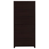 Skylar 71-inch 5-shelf Bookcase with Drawer Cappuccino | Brown | Cappuccino | 800905