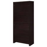 Skylar 71-inch 5-shelf Bookcase with Drawer Cappuccino | Brown | Cappuccino | 800905