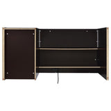 Halston 60-inch 3-drawer Office Computer Desk Cappuccino | Brown | Cappuccino | 800982