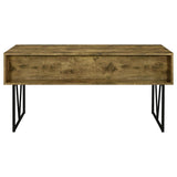 Analiese 63-inch 4-drawer Writing Desk Rustic Nutmeg | Brown | Rustic Nutmeg | 800999