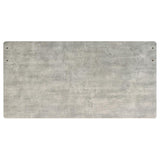 Besler 47-inch SmartTop Writing Desk with Shelf Cement and Natural | Grey | Cement / Natural | 801075