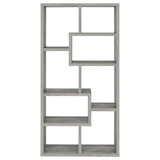 Theo 71-inch 6-shelf Bookshelf Grey Driftwood | Grey | Grey Driftwood | 801137