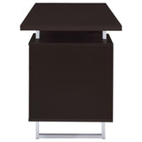 Lawtey 60-inch 2-drawer Office Computer Desk Cappuccino | Brown | Cappuccino | 801521