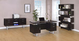 Lawtey 60-inch 2-drawer Office Computer Desk Cappuccino | Brown | Cappuccino | 801521