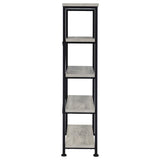 Analiese 63-inch 4-shelf Bookshelf Grey Driftwood | Grey | Grey Driftwood | 801546