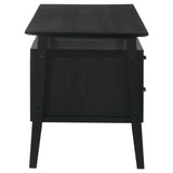 Goodson 64-inch 4-Drawer Double Pedestal Computer Desk Black | Black | 801586