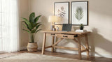 Fabian 54-inch 2-drawer Computer Writing Desk Distressed Light Brown | Brown | Distressed Light Brown | 801605