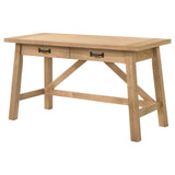 Fabian 54-inch 2-drawer Computer Writing Desk Distressed Light Brown | Brown | Distressed Light Brown | 801605