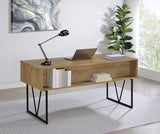 Analiese 63-inch 4-drawer Writing Desk Mango | Brown | Mango | 801851