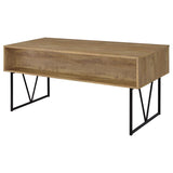 Analiese 63-inch 4-drawer Writing Desk Mango | Brown | Mango | 801851
