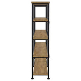 Analiese 63-inch 4-shelf Double Bookshelf Mango | Brown | Mango | 801853