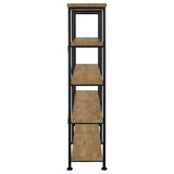 Analiese 63-inch 4-shelf Double Bookshelf Mango | Brown | Mango | 801853