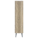 Maeve 70-inch 3-shelf Bookcase with Drawers Distressed Pine | Brown | Distressed Pine | 801923