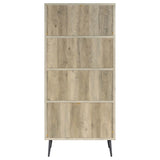 Maeve 70-inch 3-shelf Bookcase with Drawers Distressed Pine | Brown | Distressed Pine | 801923