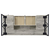Analiese 63-inch 4-drawer Writing Desk Grey Driftwood | Grey | Grey Driftwood | 801999