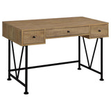 Analiese 47-inch 3-drawer Writing Desk Mango | Brown | Mango | 802001
