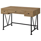 Analiese 47-inch 3-drawer Writing Desk Mango | Brown | Mango | 802001