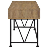 Analiese 47-inch 3-drawer Writing Desk Mango | Brown | Mango | 802001