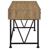 Analiese 47-inch 3-drawer Writing Desk Mango