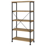 Analiese 63-inch 4-shelf Bookshelf Mango | Brown | Mango | 802003