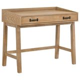 Fabian 38-inch Computer Desk with Keyboard Drawer Distressed Light Brown | Brown | Distressed Light Brown | 802041