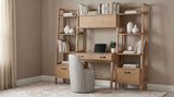 Fabian Bookshelf Bridge with Cubbies Distressed Light Brown | Brown | Distressed Light Brown | 802044