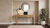 Vermes 55-inch 3-drawer Writing Desk with Power Outlet Light Ash | Brown | Light Ash | 802061