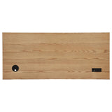 Vermes 55-inch 3-drawer Writing Desk with Power Outlet Light Ash | Brown | Light Ash | 802061