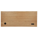 Vermes 66-inch 7-drawer Computer Desk with Power Outlet Light Ash | Full | Brown | Light Ash | 802062